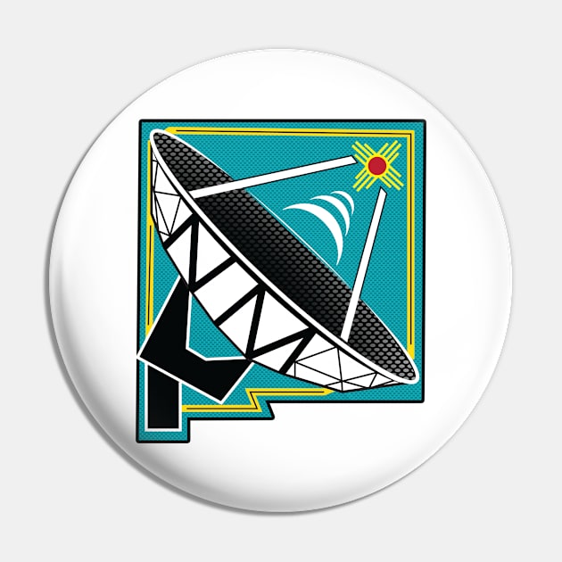 Space by State: New Mexico Pin by photon_illustration