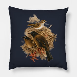 3D Birds Pillow