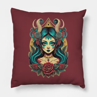 Dignified Magical Woman Pillow