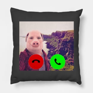 I Heart John Pork Funny Genz Meme Pillow