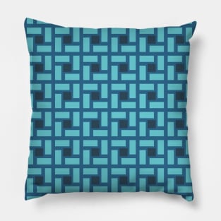 Tiled Rectangular Seamless Pattern 007#001 Pillow