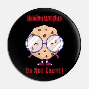 Cookie with Glasses Pin