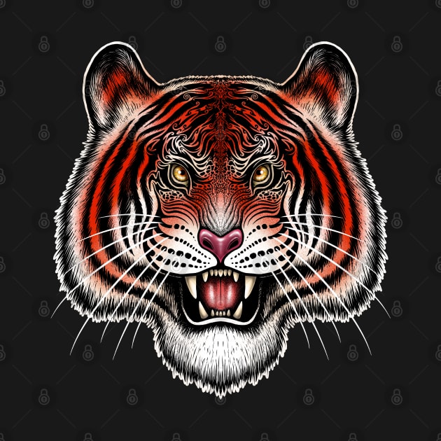 Tiger bengal tiger Siberian tiger big cat by Artardishop