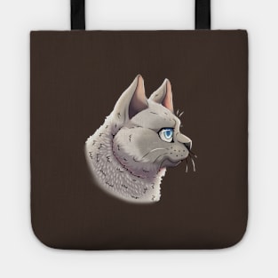 Silver / Seal Point British Shorthair Side Portrait Tote