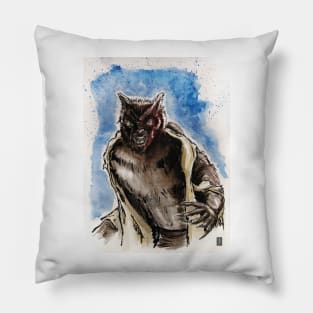 Wolfman's Got Nards Pillow