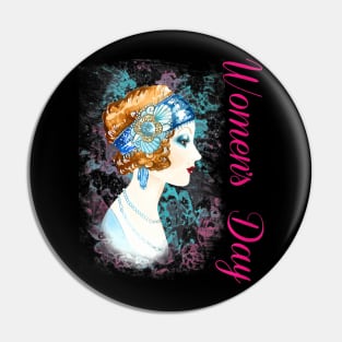 Womens International Womens Day March 8 Pin