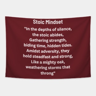 Silence Stoic Tapestry