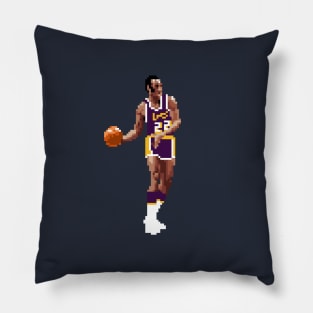 Elgin Baylor Pixel Dribble Pillow