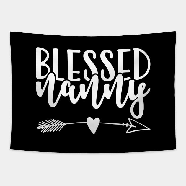 Blessed Nanny Tapestry by teevisionshop