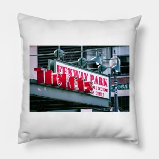 Fenway Tickets Pillow