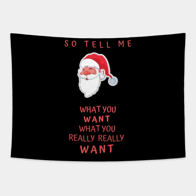 realtor santa Tapestry by crackstudiodsgn