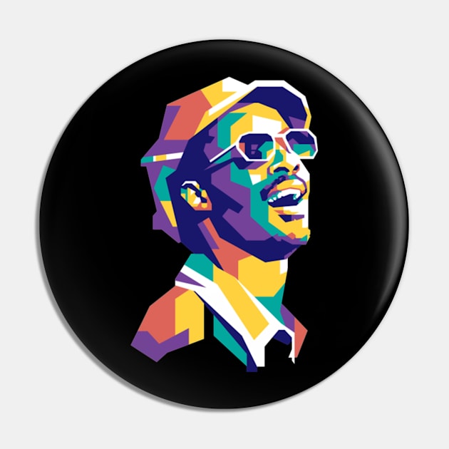 Stevie Wonder Legacy Pin by KatelynnCold Brew