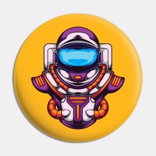 Space Time Robot Astronaut 2 Pin