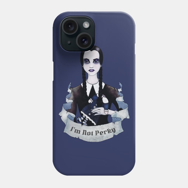 I'm Not Perky Phone Case by RedrockitScott