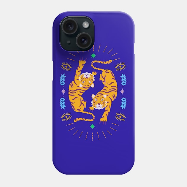 Tiger Good #1 Phone Case by worldnomadfolk@gmail.com