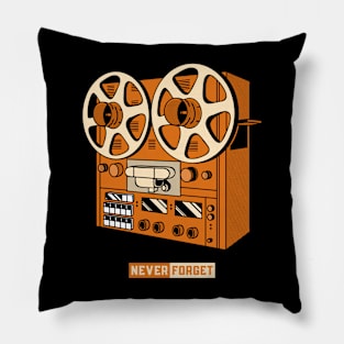 Never Forget Vintage Style Pillow