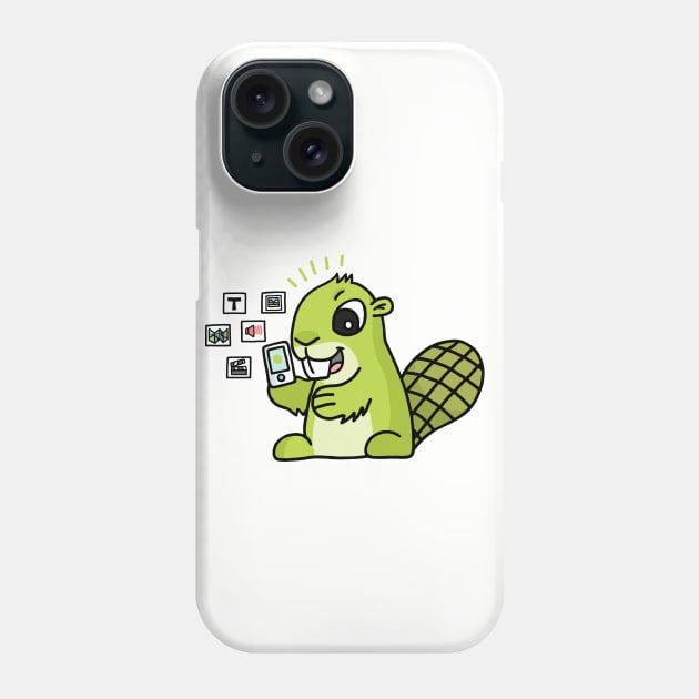 the app beaver Phone Case by adsyme