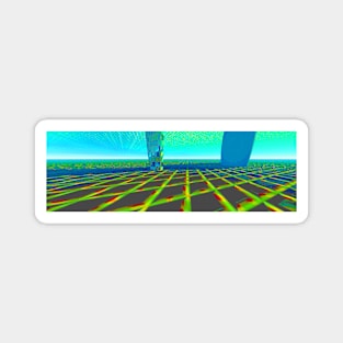 PIXEL GRID #1 Magnet