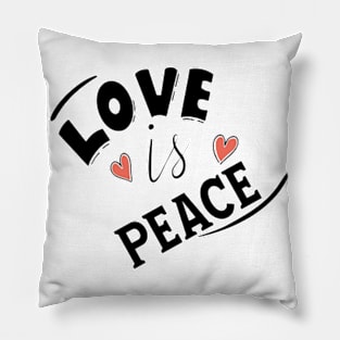 LOVE IS PEACE Pillow