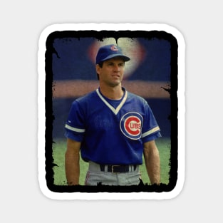 Ryne Sandberg in Chicago Cubs Magnet