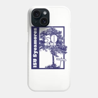 ISU Sycamore Theater 50 Club (Blue version) Phone Case