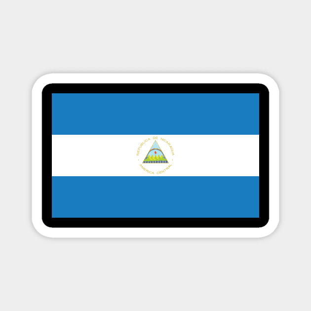 Nicaragua Magnet by Wickedcartoons