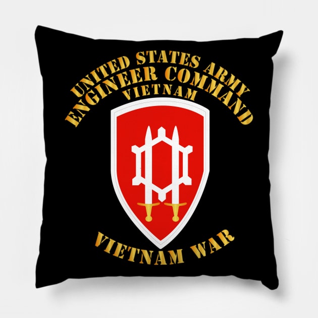 US Army Eng Cmd Vietnam - Vietnam War Pillow by twix123844