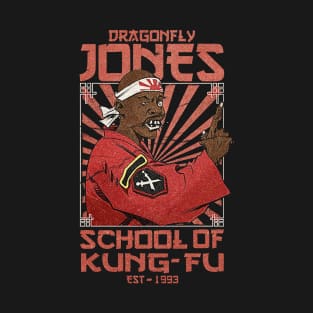 VINTAGE DRAGONFLY JONES SCHOOL EST 1993 T-Shirt