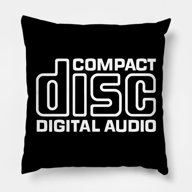 Compact Disc Digital Audio Pillow by Sudburied