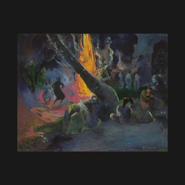 Upa Upa (The Fire Dance) by Paul Gauguin by Classic Art Stall