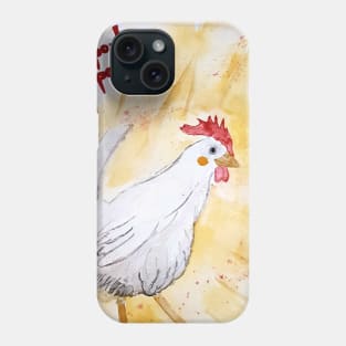 Henhen the hen / poulpoule la poule Phone Case