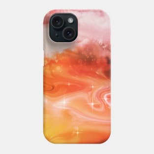 red fantasy world Phone Case