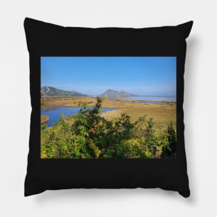 View of the Skadar Lake National Park Pillow