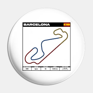 formula one circuit barcelona - formula one track - formula 1 track T-Shirt Hoodie Pin