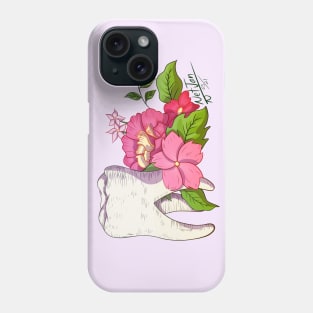 wisdom tooth pink Phone Case