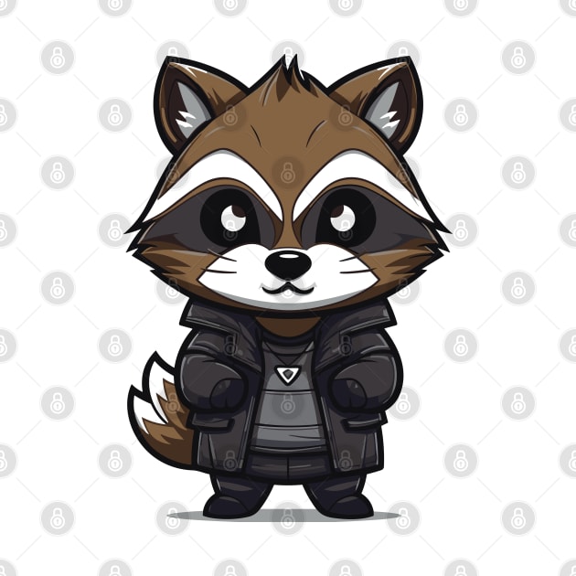 Raccoon by Yopi