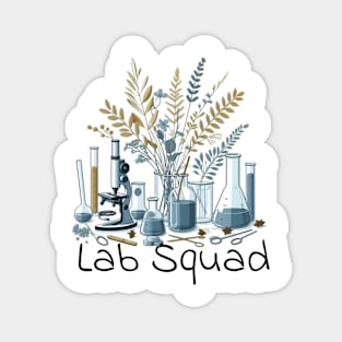 Lab Squad design Magnet