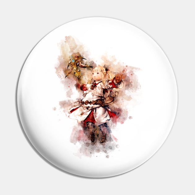 White Mage - Final Fantasy Pin by Stylizing4You