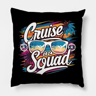 cruise squad 2024 Pillow