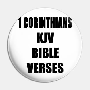 1 CORINTHIANS KJV BIBLE VERSES Pin