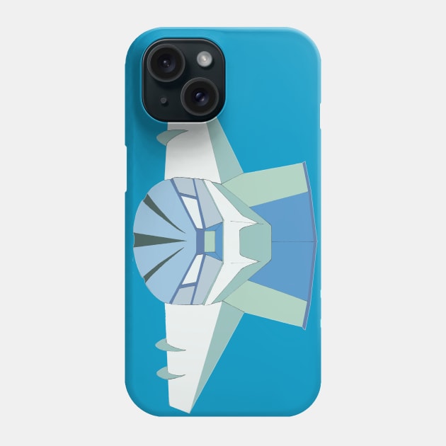 Jeeg blue Widescreen Phone Case by CristianoMarzio