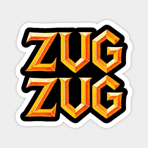 Zug Zug Magnet by JangoSnow