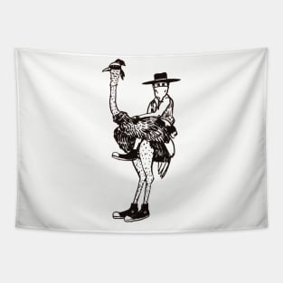 Cowboy bareback Tapestry