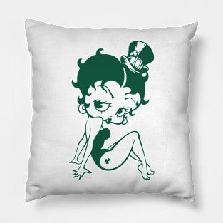 Betty Boop - Saint Patrick's day Irish 2.0 Pillow