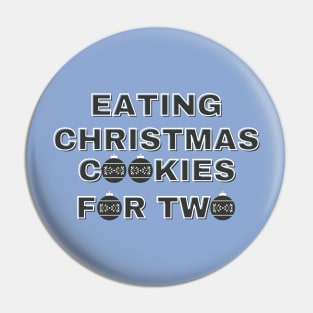 Eating Christmas Cookies For Two Pin