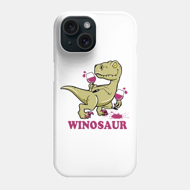 Winosaur Phone Case by Artizan