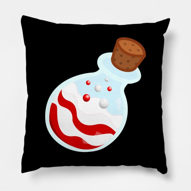 Candy Cane Pillow by traditionation