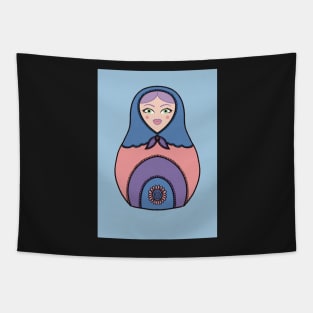 Pretty Russian Doll Tapestry