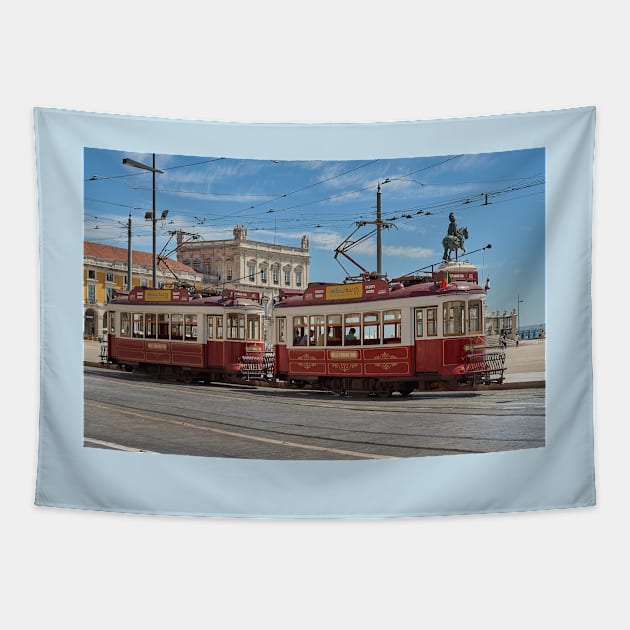 Lisbon tram Tapestry by mbangert