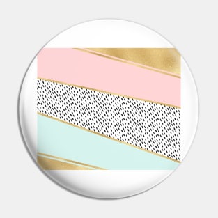 Golden pastel luminescence Pin